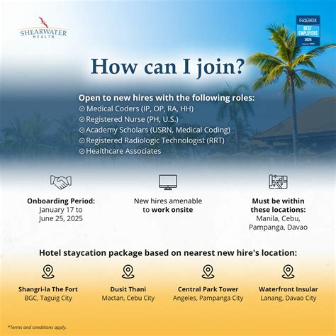 shearwater health|Shearwater Health New Hire Onboarding at Angeles City .